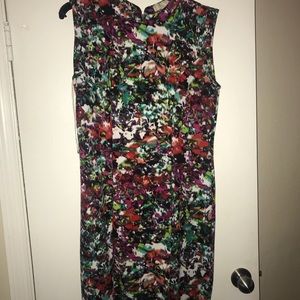 Multi color bodycon dress